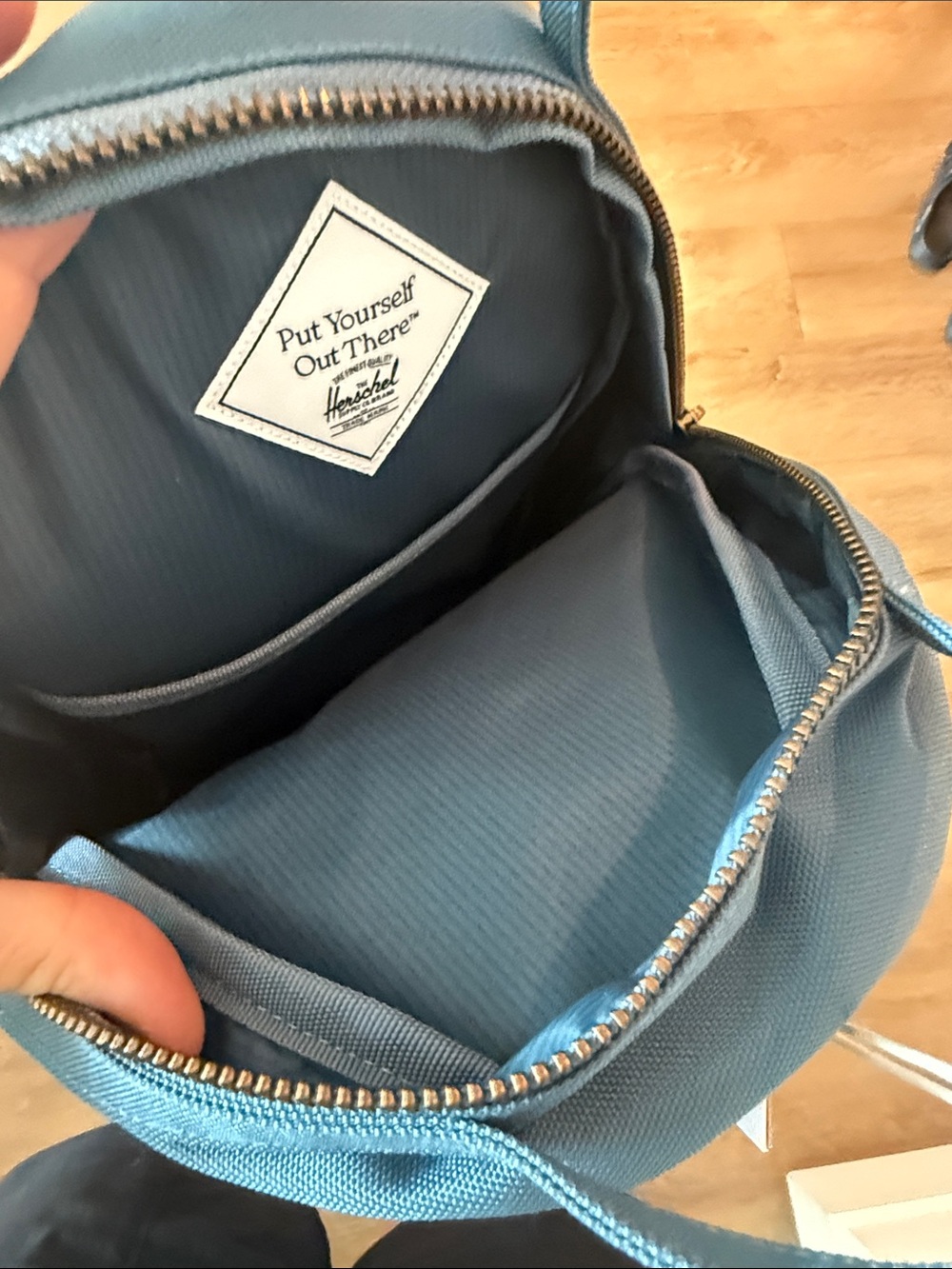 Herschel Supply Company Nova Mini  Backpack in Slate Blue - Picture 4 of 4